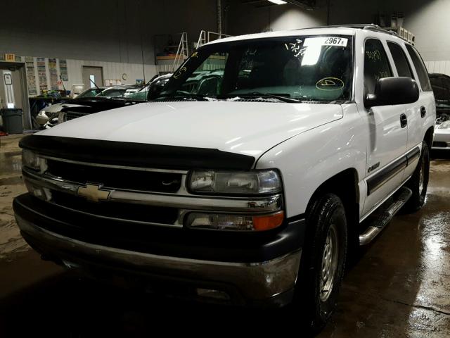 1GNEK13T6YJ149148 - 2000 CHEVROLET TAHOE K150 WHITE photo 2