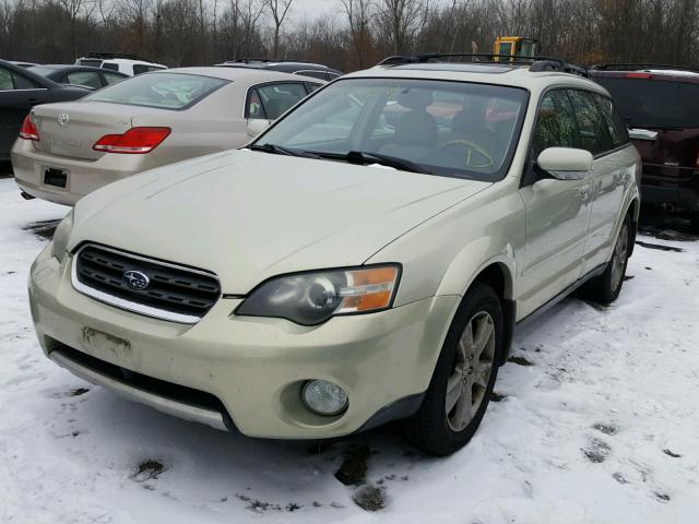 4S4BP86C754321629 - 2005 SUBARU LEGACY OUT BEIGE photo 2