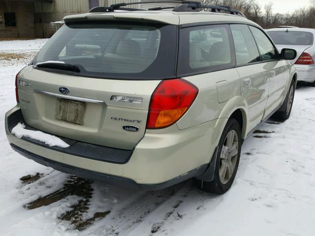 4S4BP86C754321629 - 2005 SUBARU LEGACY OUT BEIGE photo 4