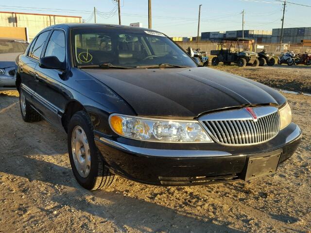 1LNFM97V2WY620763 - 1998 LINCOLN CONTINENTA BLACK photo 1