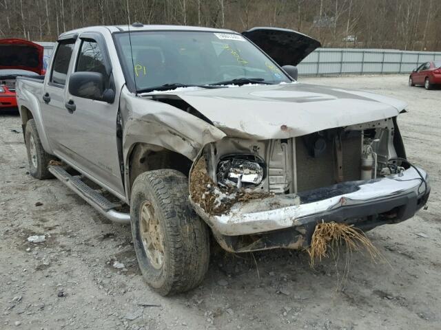 1GCDT136458176461 - 2005 CHEVROLET COLORADO SILVER photo 1