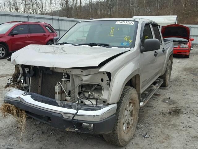 1GCDT136458176461 - 2005 CHEVROLET COLORADO SILVER photo 2