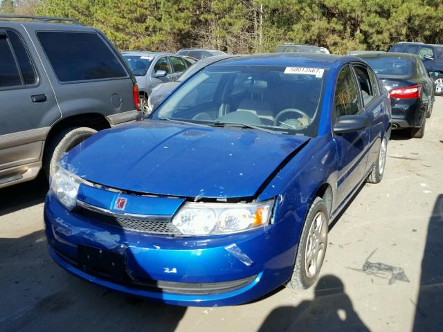 1G8AJ52F34Z119818 - 2004 SATURN ION LEVEL BLUE photo 2