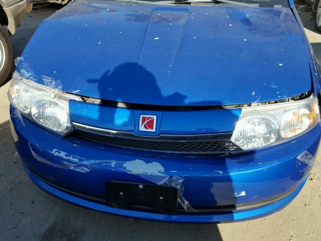 1G8AJ52F34Z119818 - 2004 SATURN ION LEVEL BLUE photo 9