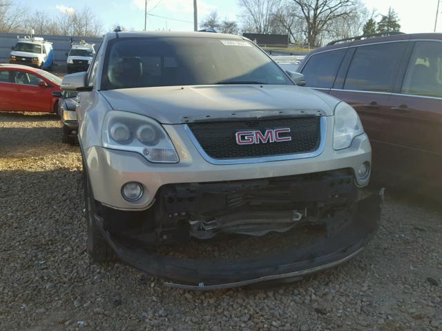 1GKER23D59J141213 - 2009 GMC ACADIA SLT TAN photo 9