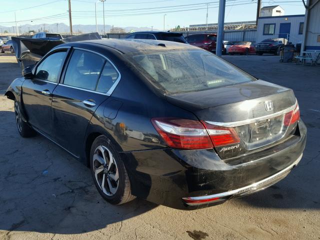 1HGCR2F7XGA048677 - 2016 HONDA ACCORD EX BLACK photo 3