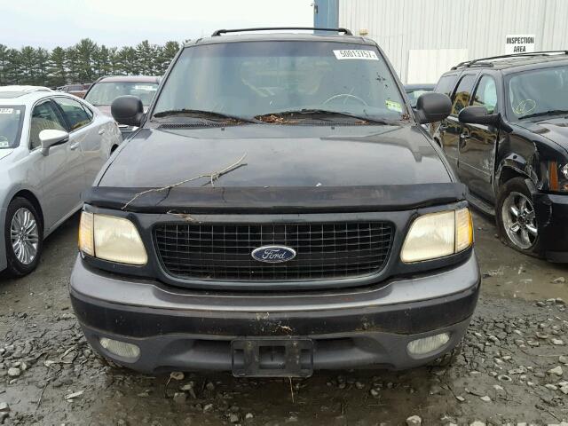 1FMRU1661YLA97308 - 2000 FORD EXPEDITION BLACK photo 9