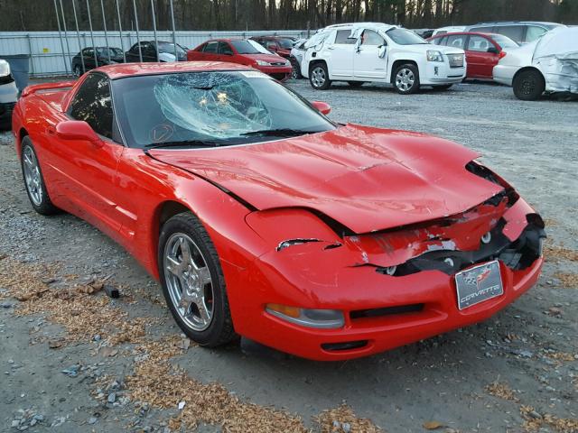 1G1YY22G7V5109060 - 1997 CHEVROLET CORVETTE RED photo 1