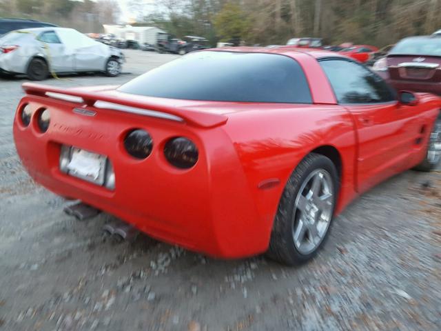 1G1YY22G7V5109060 - 1997 CHEVROLET CORVETTE RED photo 4