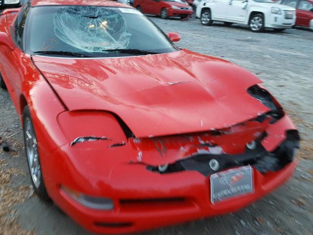 1G1YY22G7V5109060 - 1997 CHEVROLET CORVETTE RED photo 9