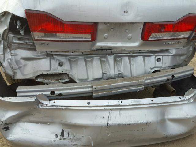 JHMCG66831C015776 - 2001 HONDA ACCORD EX SILVER photo 9