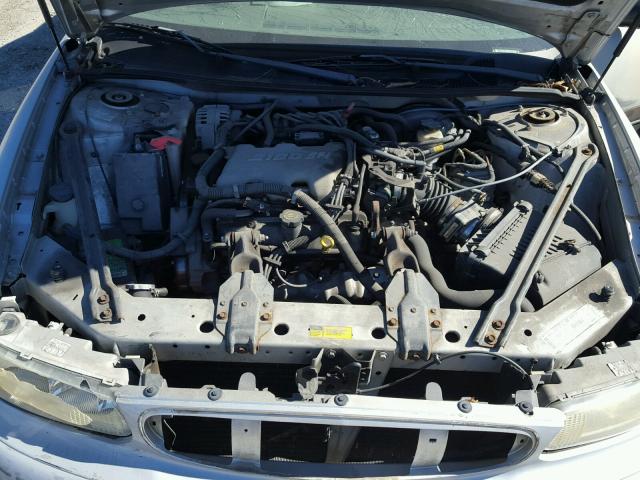 2G4WS52JX11293754 - 2001 BUICK CENTURY CU SILVER photo 7