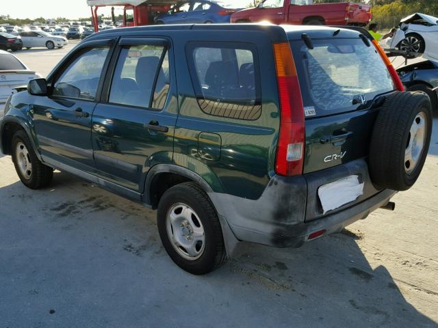 JHLRD68453C019199 - 2003 HONDA CR-V LX GREEN photo 3