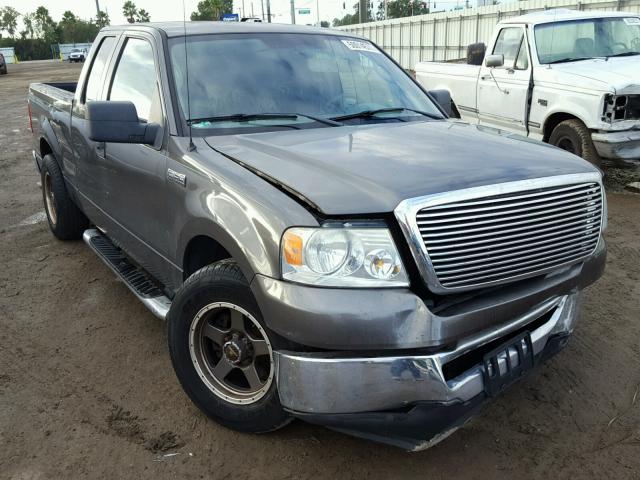 1FTPX12V96NB46269 - 2006 FORD F150 GRAY photo 1