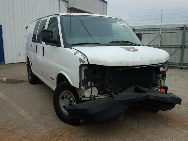 1GCGG25V961162710 - 2006 CHEVROLET EXPRESS G2 WHITE photo 1