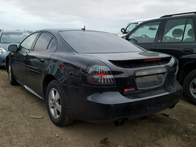 2G2WP552361249939 - 2006 PONTIAC GRAND PRIX BLACK photo 3