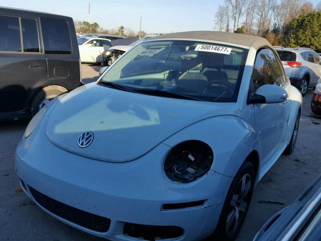 3VWRF31Y26M324453 - 2006 VOLKSWAGEN NEW BEETLE 蓝色 照片 2