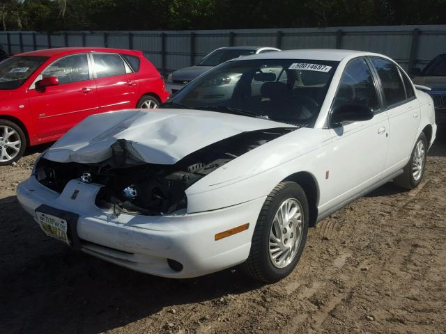 1G8ZK5272XZ282067 - 1999 SATURN SL2 WHITE photo 2