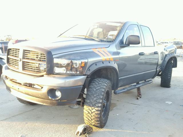 1D7HU18227S223003 - 2007 DODGE RAM 1500 S BLACK photo 2