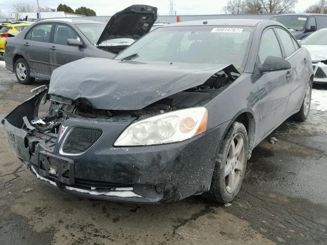 1G2ZG58N474263244 - 2007 PONTIAC G6 BASE BLACK photo 2