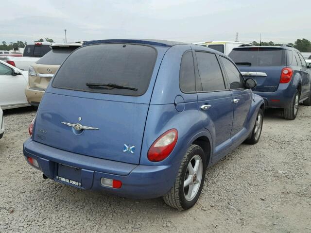 3A4FY48B57T530388 - 2007 CHRYSLER PT CRUISER BLUE photo 4