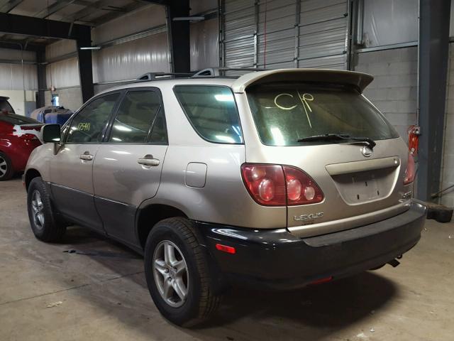 JT6HF10U1Y0157744 - 2000 LEXUS RX 300 TAN photo 3