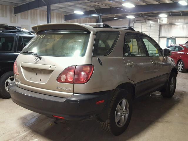 JT6HF10U1Y0157744 - 2000 LEXUS RX 300 TAN photo 4