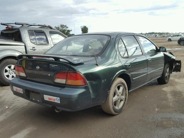 JN1CA21D4XT818799 - 1999 NISSAN MAXIMA GREEN photo 4