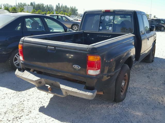 1FTYR14UXWTA82600 - 1998 FORD RANGER SUP BLACK photo 4