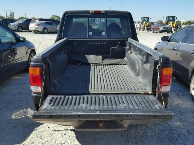 1FTYR14UXWTA82600 - 1998 FORD RANGER SUP BLACK photo 6