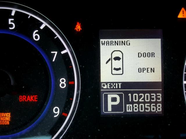 JN1DV6AP9CM810955 - 2012 INFINITI G25 BASE GRAY photo 8