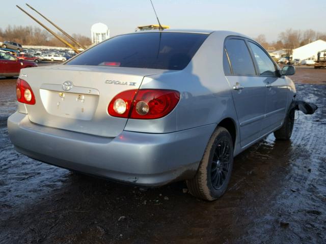 2T1BR32E45C356862 - 2005 TOYOTA COROLLA CE SILVER photo 4