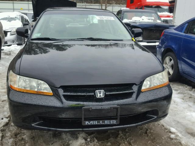 1HGCG1655XA033339 - 1999 HONDA ACCORD EX BLACK photo 9