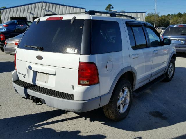 1FMZU63W12ZB02416 - 2002 FORD EXPLORER X WHITE photo 4