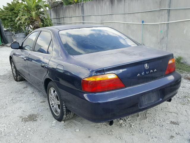 19UUA566X1A011561 - 2001 ACURA 3.2TL BLUE photo 3