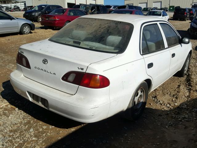 2T1BR12EXYC282646 - 2000 TOYOTA COROLLA VE WHITE photo 4