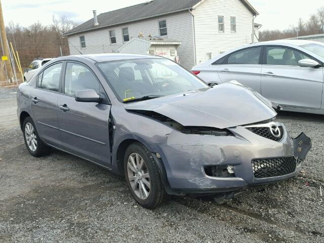 JM1BK32F271689002 - 2007 MAZDA 3 I GRAY photo 1