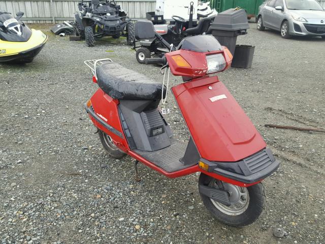 JH2HF0301J5302052 - 1988 HONDA CH80 RED photo 1