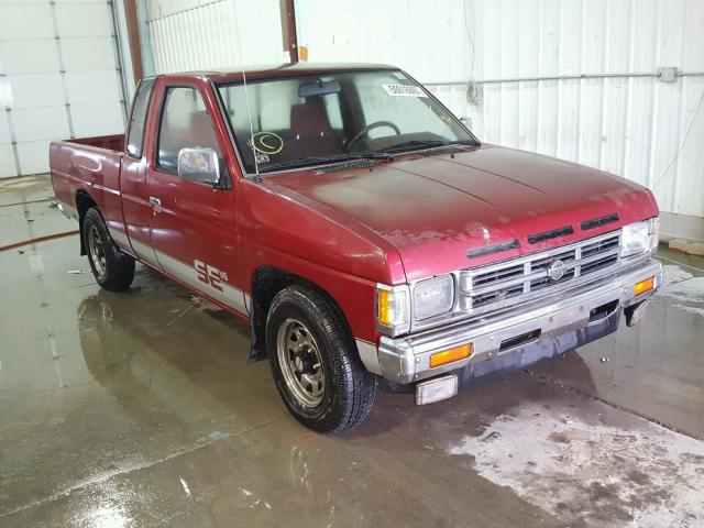 1N6HD16S9NC349196 - 1992 NISSAN TRUCK KING MAROON photo 1