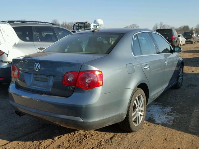 3VWDF71K16M759350 - 2006 VOLKSWAGEN JETTA 2.5L BLUE photo 4