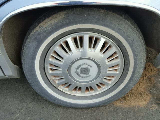 1G6CD53B8N4261763 - 1992 CADILLAC DEVILLE BLUE photo 9