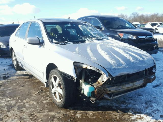 1HGCM56683A015470 - 2003 HONDA ACCORD EX GRAY photo 1