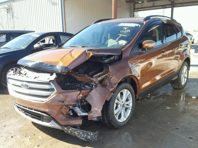 1FMCU0GD4HUB26694 - 2017 FORD ESCAPE SE BROWN photo 2