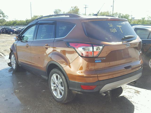 1FMCU0GD4HUB26694 - 2017 FORD ESCAPE SE BROWN photo 3