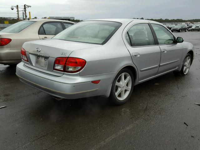 JNKDA31A23T110220 - 2003 INFINITI I35 SILVER photo 4