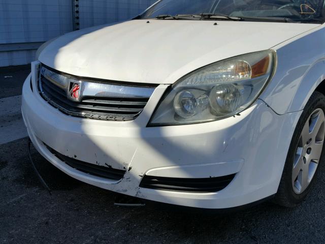 1G8ZS57NX7F226029 - 2007 SATURN AURA XE WHITE photo 10