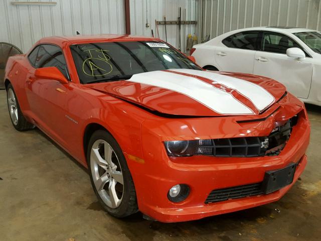 2G1FT1EW4A9221993 - 2010 CHEVROLET CAMARO SS ORANGE photo 1