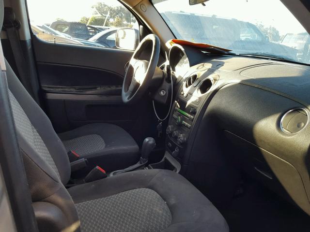 3GNBAADB9AS523123 - 2010 CHEVROLET HHR LS SILVER photo 5