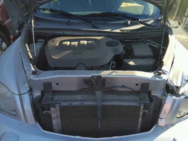 3GNBAADB9AS523123 - 2010 CHEVROLET HHR LS SILVER photo 7