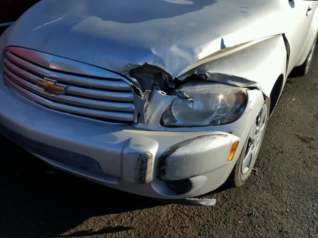 3GNBAADB9AS523123 - 2010 CHEVROLET HHR LS SILVER photo 9